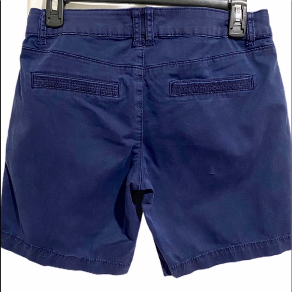 Maurices Shorts Size 3/4 Navy Blue EUC - Picture 3 of 9
